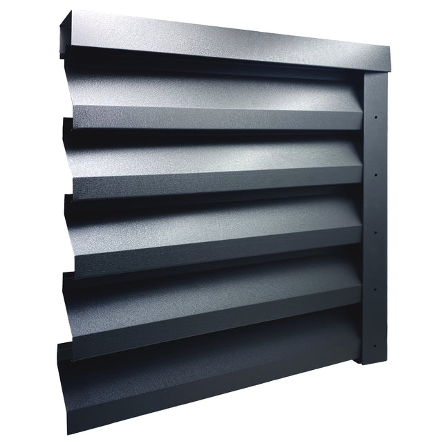 Recinzione Modulare | Frangivista ATLAS | Grigio Atlantico | Mat Doppio |  IN ACCIAIO ZINCATO