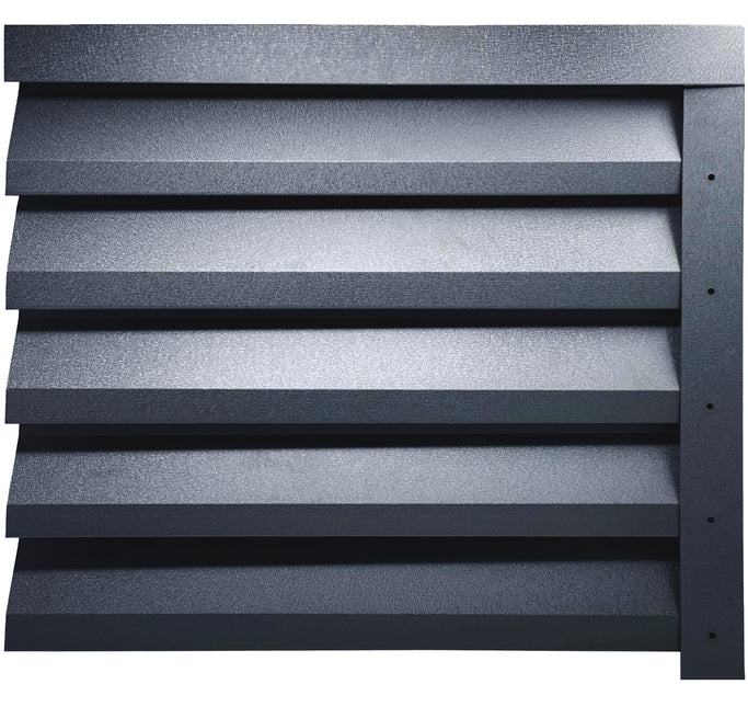 Recinzione Modulare | Frangivista ATLAS | Grigio Atlantico | Mat Doppio |  IN ACCIAIO ZINCATO