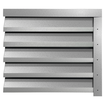 Recinzione Modulare | Frangivista ATLAS | Effetto Metallico | IN ACCIAIO ZINCATO