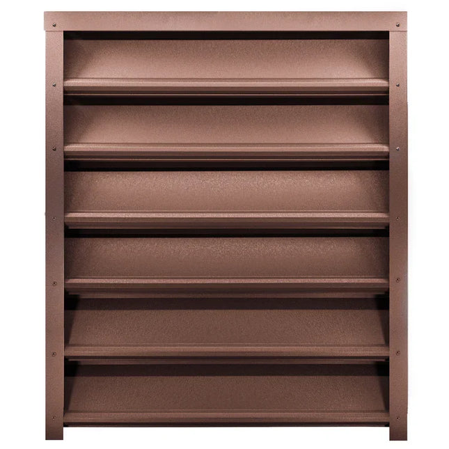 Recinzione Modulare | Frangivista GAMMA| CIOCCOLATO | IN ACCIAIO ZINCATO