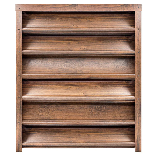 Recinzione Modulare | Frangivista GAMMA| MOGANO | Mat | Pattern Legno | IN ACCIAIO ZINCATO