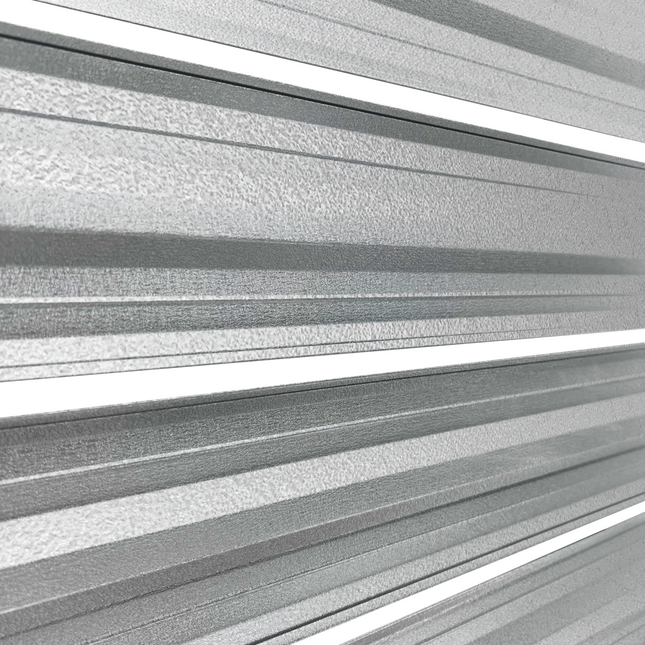 Recinzione Modulare | Steccato SIMETRICA | Effetto Metallico | Doppio | IN ACCIAIO ZINCATO