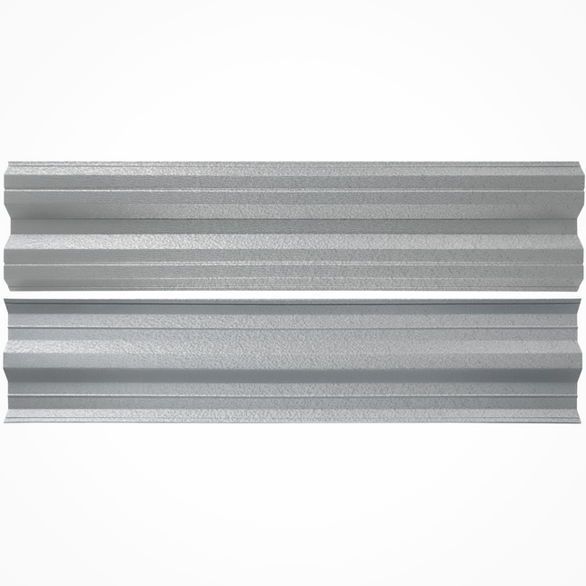 Recinzione Modulare | Steccato SIMETRICA | Effetto Metallico | Doppio | IN ACCIAIO ZINCATO