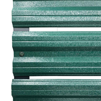 Recinzione Modulare | Steccato SIMETRICA | Verde Pino | IN ACCIAIO ZINCATO