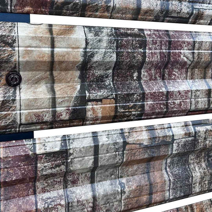Recinzione Modulare | Steccato SIMETRICA | Muro Granito | Effetto Pietra | IN ACCIAIO ZINCATO