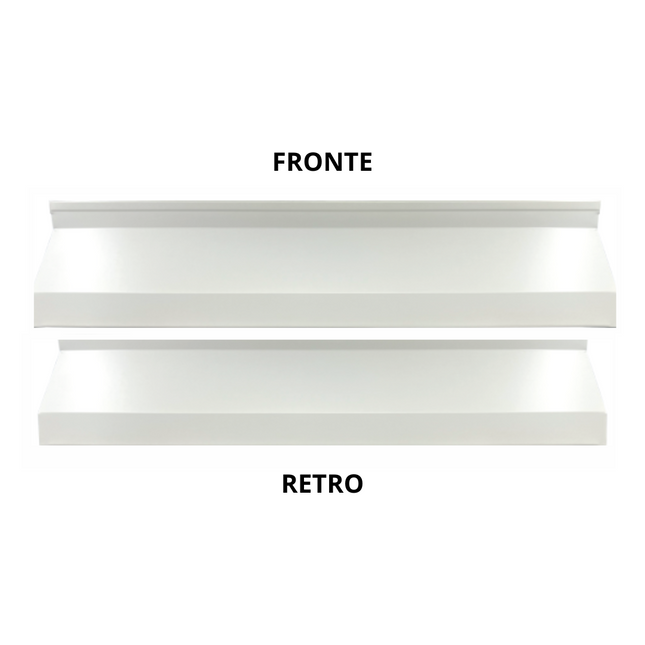 Recinzione Modulare | Frangivista ATLAS | Doppio Bianco Alpino | Doppio Lucido | RAL 8019