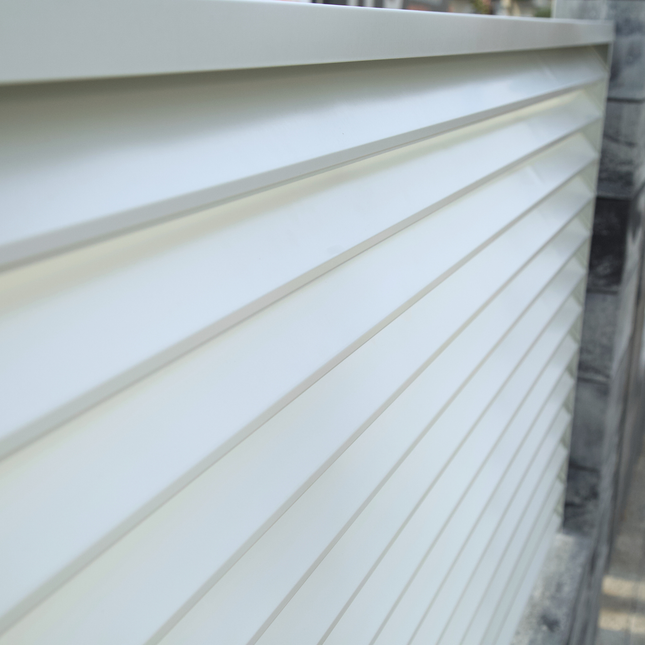 pannello bianco in acciaio zincato