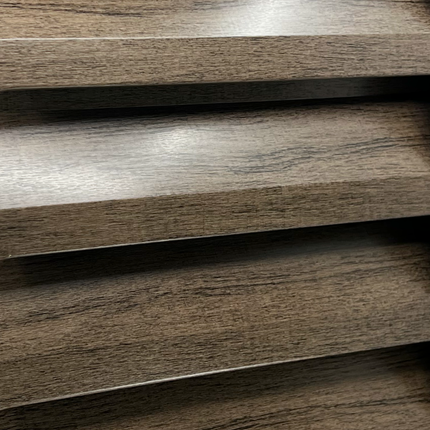 Recinzione Modulare | Frangivista ATLAS | Betulla | Effetto Legno | IN ACCIAIO ZINCATO