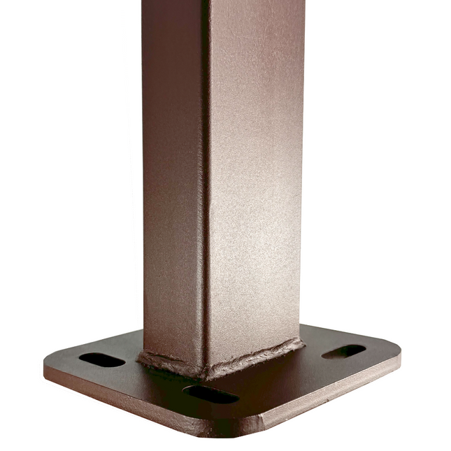 piantone per giardino da ancorare alla base esistente per poter ancorare strutture quali pannelli Frangivista