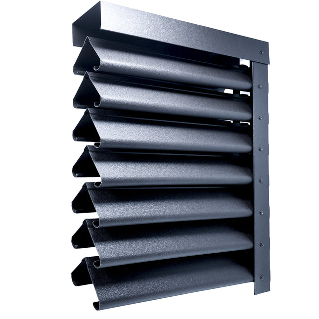 Recinzione Modulare | Frangivista PIRAMIDE | Grigio Atlantico | IN ACCIAIO ZINCATO