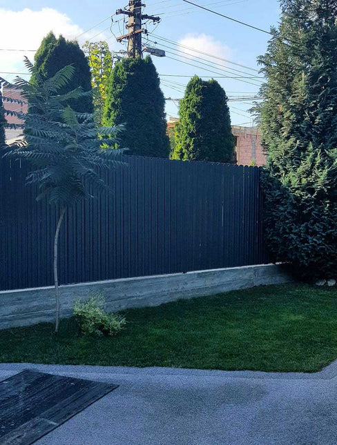 Recinzione Modulare | Steccato TISA | Grigio Perlato | IN ACCIAIO ZINCATO