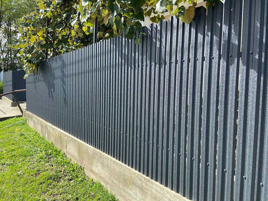 Recinzione Modulare | Steccato TISA | Grigio Perlato | IN ACCIAIO ZINCATO
