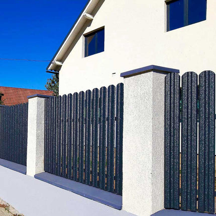 Recinzione Modulare | Steccato TISA | Grigio Perlato | IN ACCIAIO ZINCATO