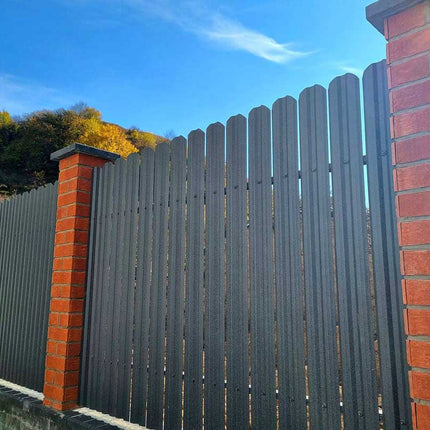 Recinzione Modulare | Steccato TISA | Grigio Perlato | IN ACCIAIO ZINCATO