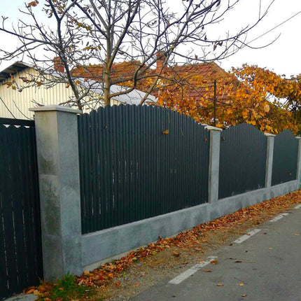 Recinzione Modulare | Steccato TISA | Grigio Perlato | IN ACCIAIO ZINCATO