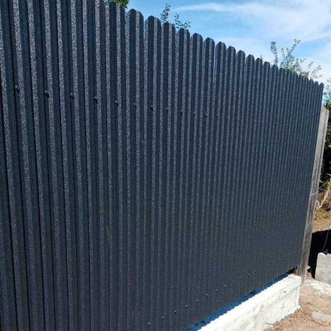 Recinzione Modulare | Steccato TISA | Grigio Perlato | IN ACCIAIO ZINCATO