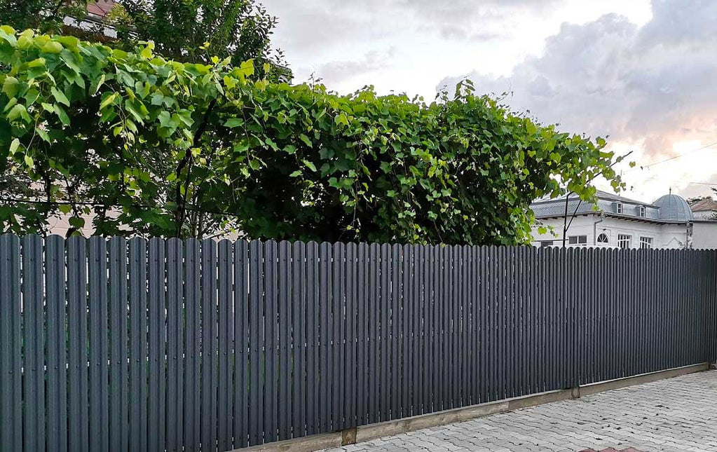 Recinzione Modulare | Steccato TISA | Grigio Perlato | IN ACCIAIO ZINCATO