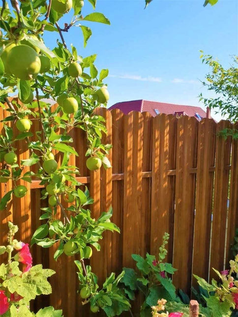Recinzione Modulare | Steccato TISA | Quercia Striata | Effetto Legno Doppio | IN ACCIAIO ZINCATO