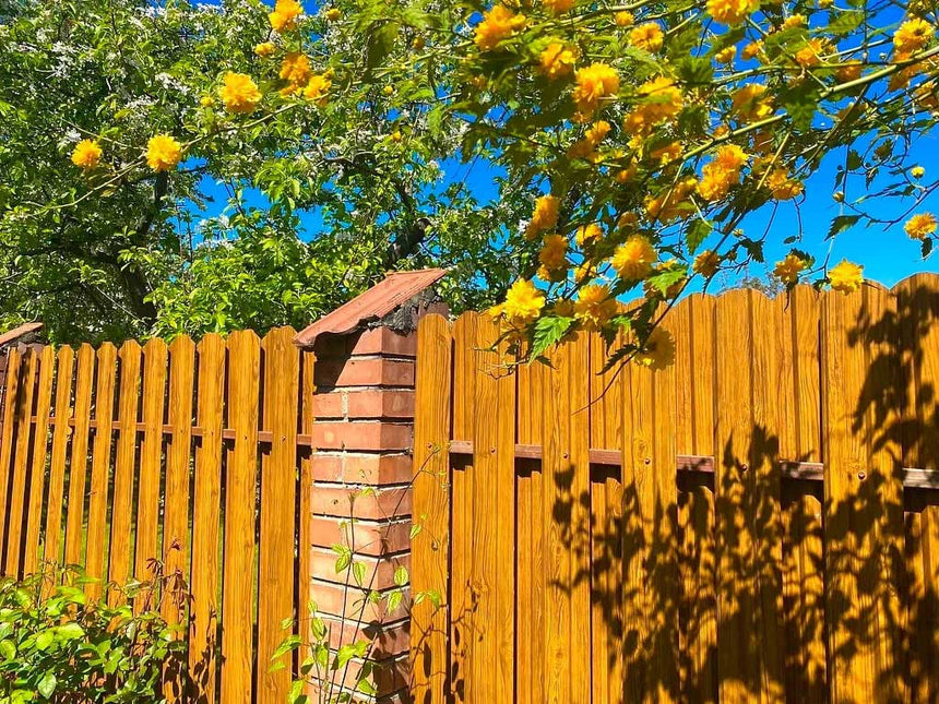 Recinzione Modulare | Steccato TISA | Quercia Striata | Effetto Legno Doppio