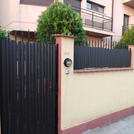Recinzione Modulare | Steccato TISA | Marrone Espresso | IN ACCIAIO ZINCATO