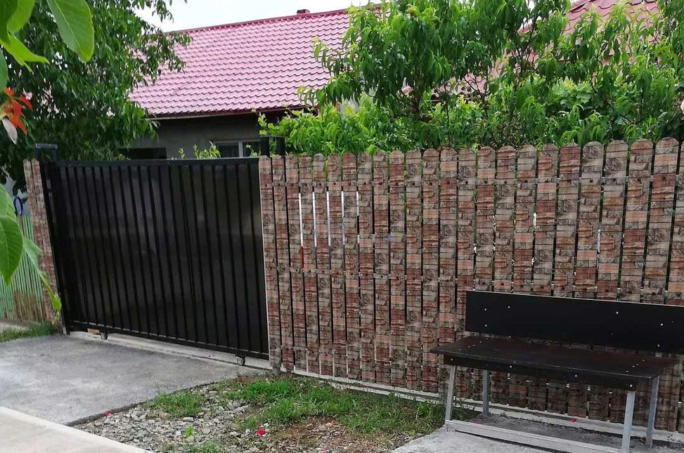 Recinzione Modulare | Steccato TISA | Muro Granito | Effetto Pietra | IN ACCIAIO ZINCATO