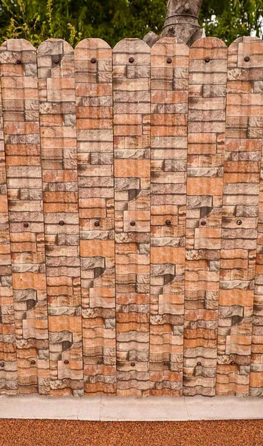 Recinzione Modulare | Steccato TISA | Muro Granito | Effetto Pietra | IN ACCIAIO ZINCATO