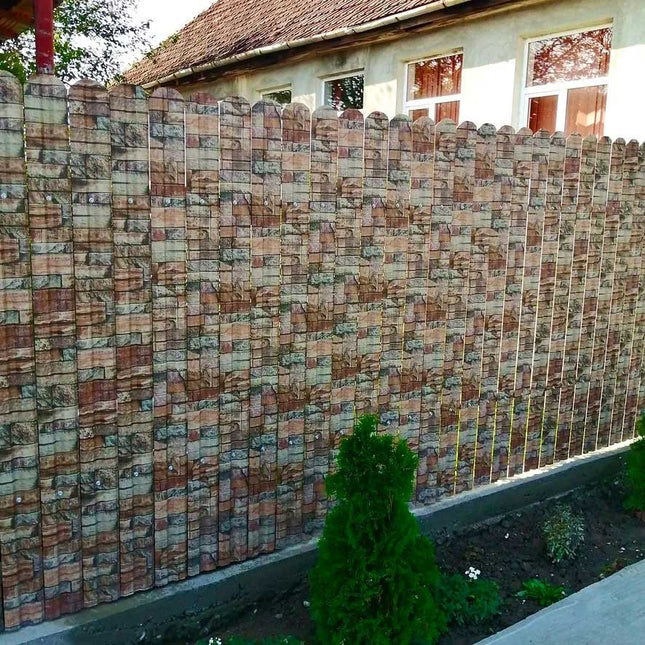 Recinzione Modulare | Steccato TISA | Muro Granito | Effetto Pietra | IN ACCIAIO ZINCATO