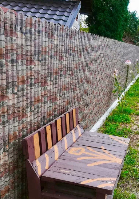 Recinzione Modulare | Steccato TISA | Muro Granito | Effetto Pietra | IN ACCIAIO ZINCATO